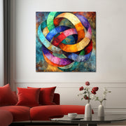 Abstracte kleurrijke vormen I