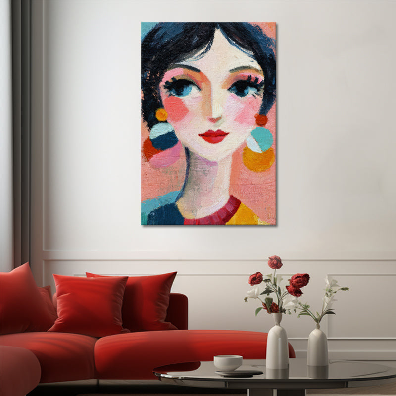 Retro vrouw portret I