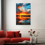Sonnenuntergang in der Natur II