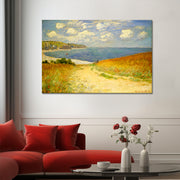 Pfad durch die Kornfelder bei Pourville - Monet
