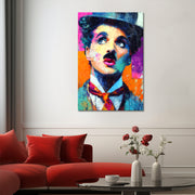 Charlie Chaplin Gemälde