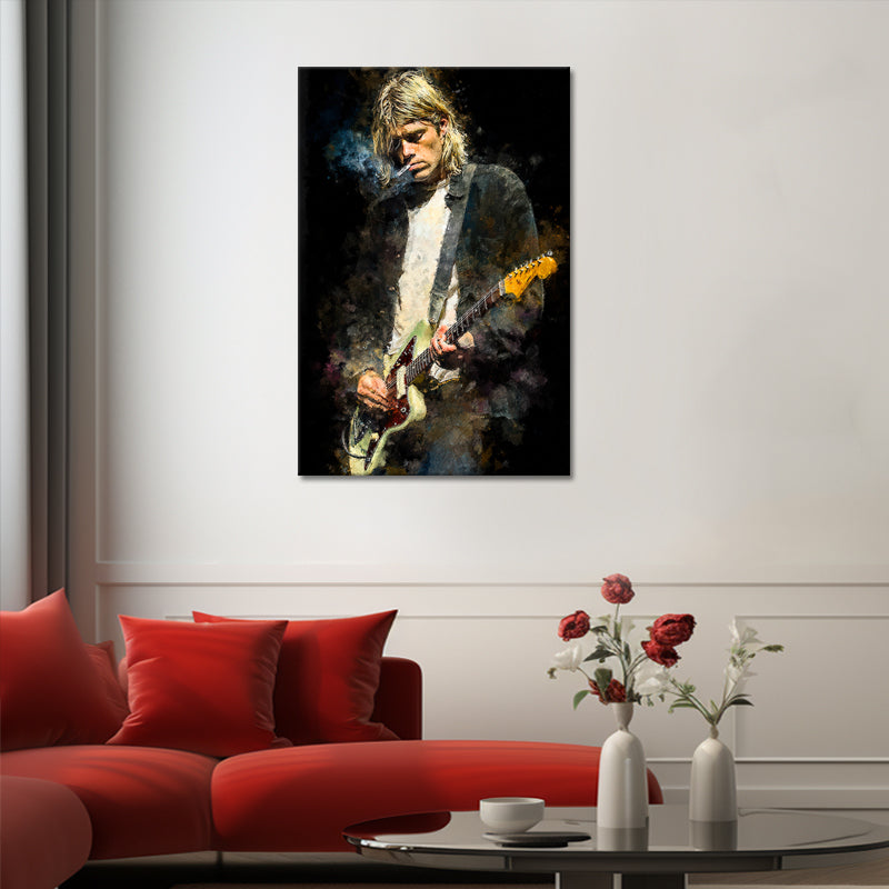 Portret Kurt Cobain