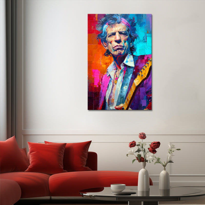 Schilderij Keith Richard