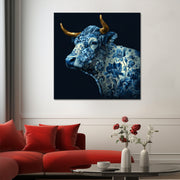 Delfts blauw Stier