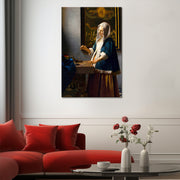 Vrouw met weegschaal - Johannes Vermeer