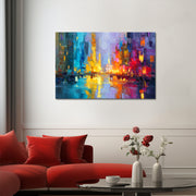 Abstracte Stad Kunst
