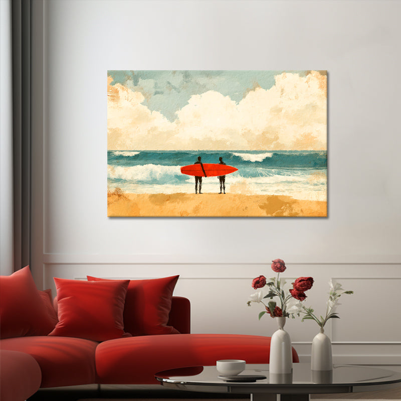 Wellen und Surfer II