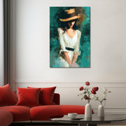 Vrouw met hoed – Modern