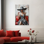 Elegante Dame