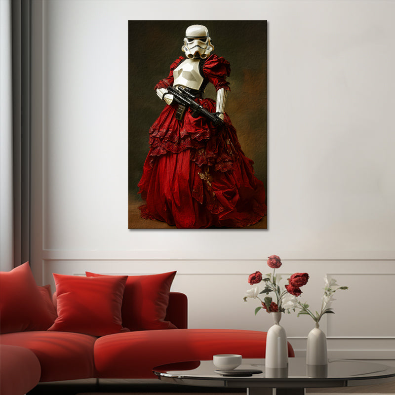 Star wars - Trooper in rode jurkje