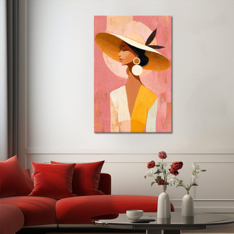 Wanddecoratie Boho Vrouw