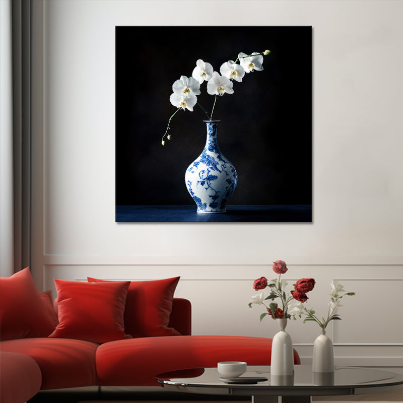 Vase mit Orchidee I