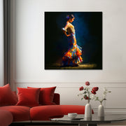 Porträt Spanischer Flamenco