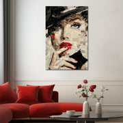 Collage Kunst Vrouw