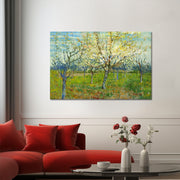 Obstgarten mit blühenden Aprikosenbäumen – Van Gogh
