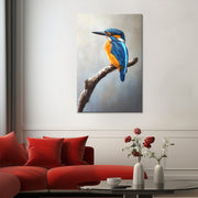 Eisvogel-Gemälde Kunst