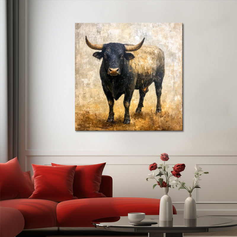 Stier in Donker Licht