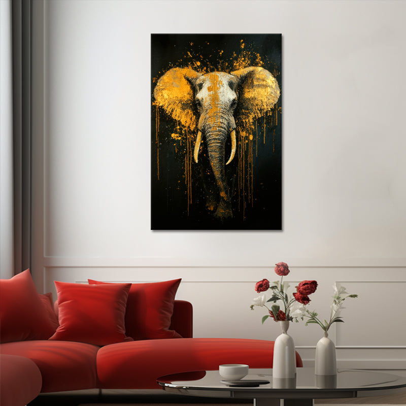 Olifant Abstract Kunstwerk