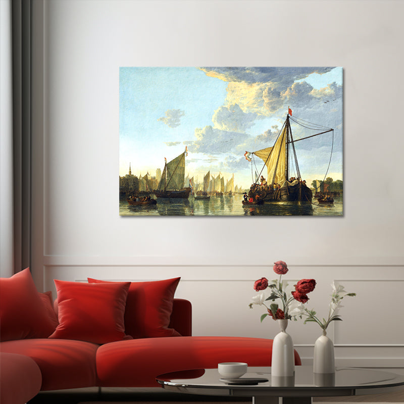 The Maas at Dordrecht - Aelbert Cuyp
