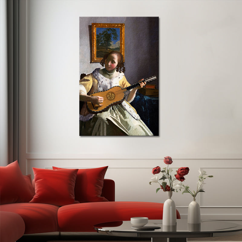 Die Gitarrenspielerin - Johannes Vermeer