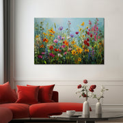 Wildblumenwiese-Kunstwerk