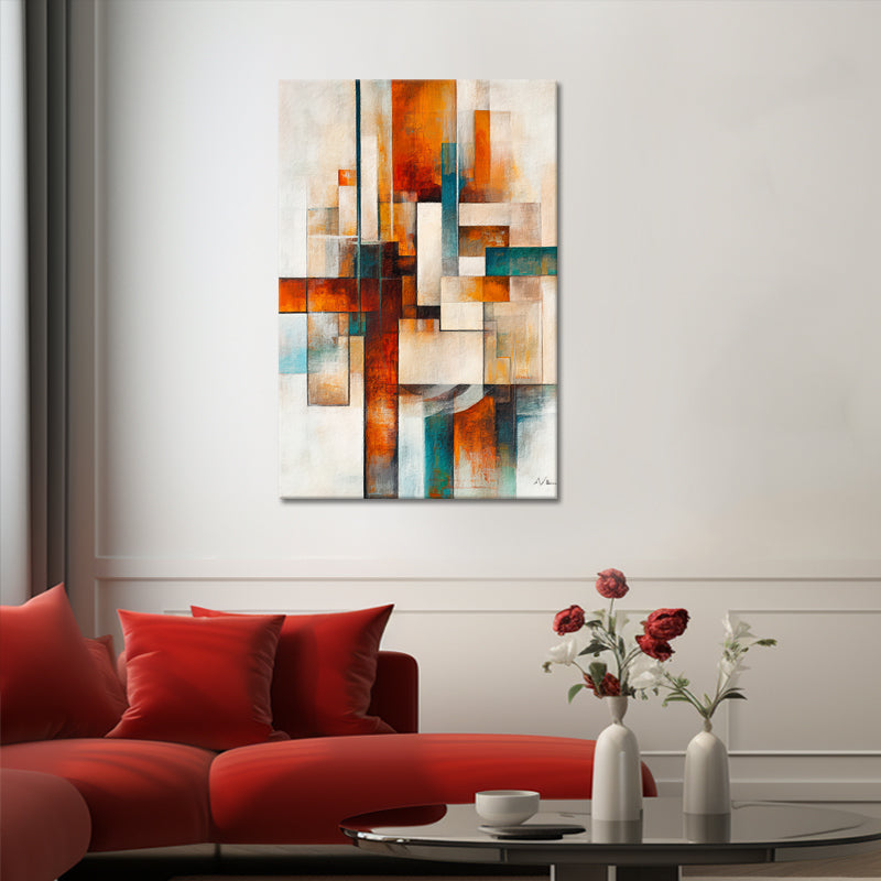 Schilderij Abstracte lijnen