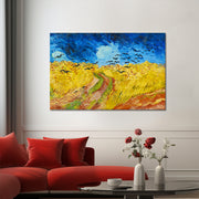 Weizenfeld mit Krähen - Van Gogh