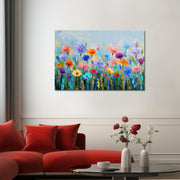 Wildebloementuin – Kleurrijk Schilderij
