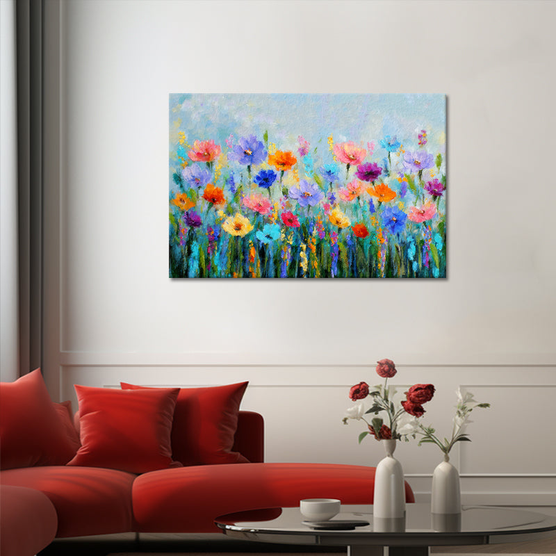 Wildebloementuin – Kleurrijk Schilderij