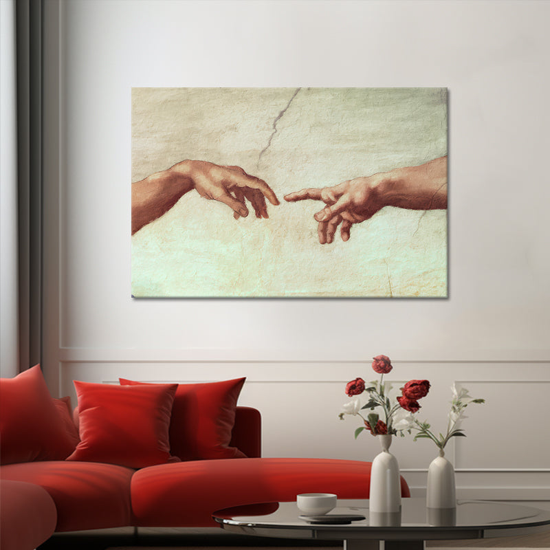 De schepping van Adam - Michelangelo