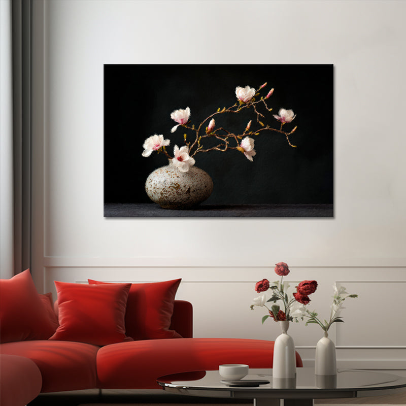 Magnoliatak in Chinese Vaas