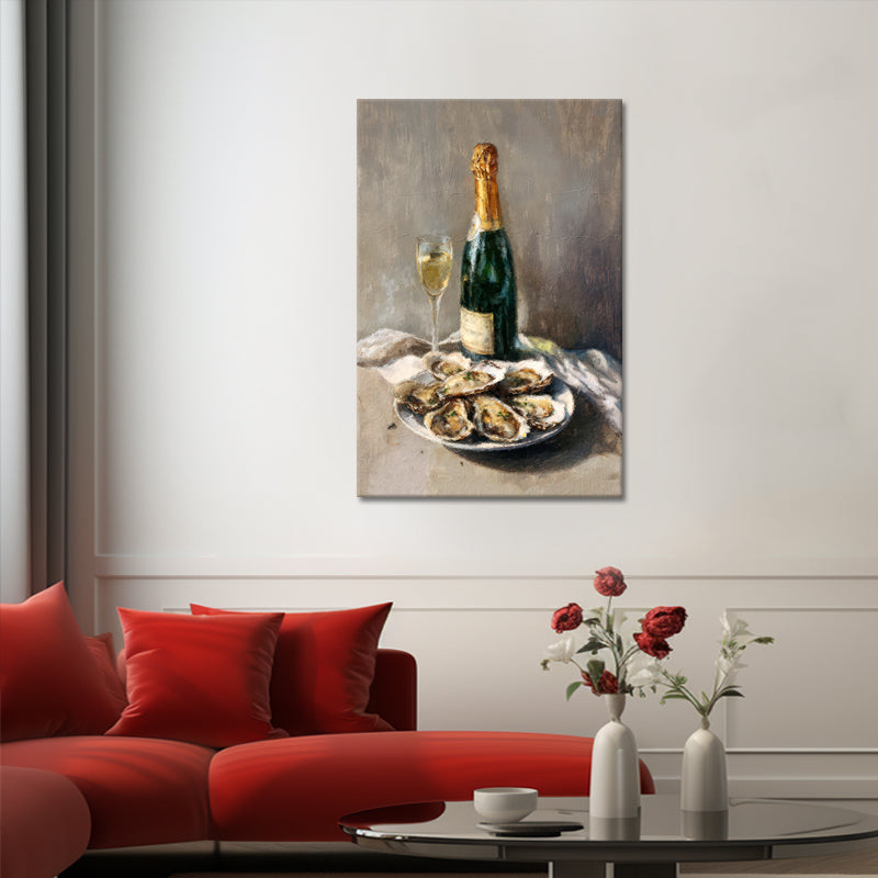 Austern mit Champagner