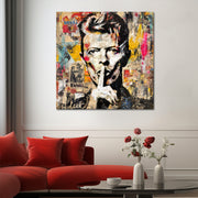 David Bowie-collage art
