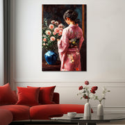 Asiatische Frau im Kimono III