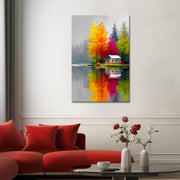Landschaft Haus am Meer