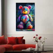 Teddybär-Kunstgemälde