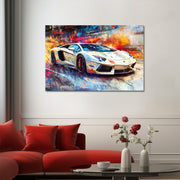 Lamborghini Aventador car dynamic