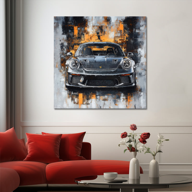 Gemälde Porsche GT3