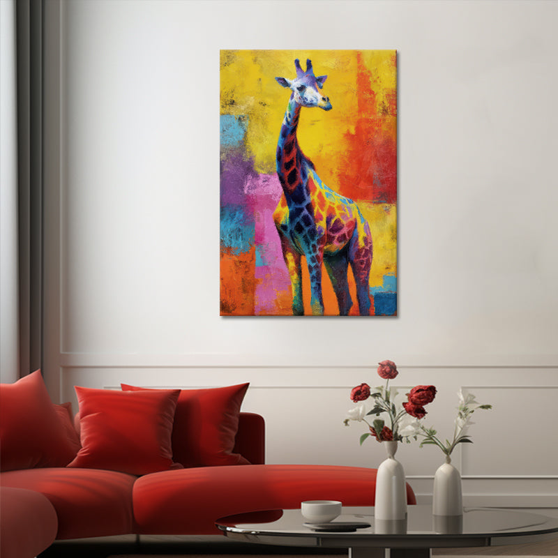 bunte Giraffe