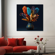 Federn in der Vase