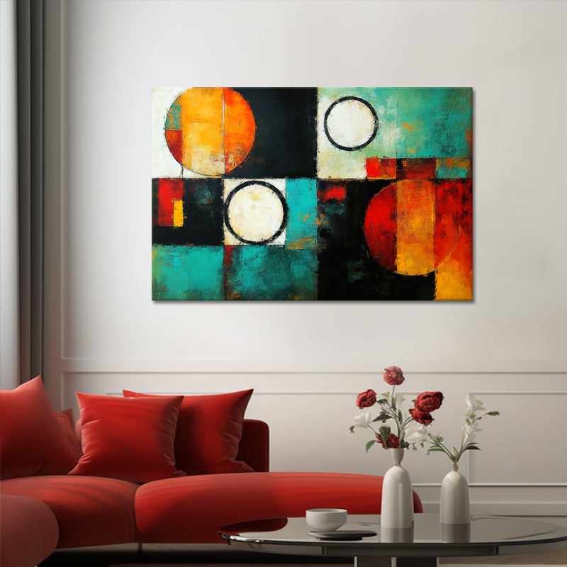 De Abstract - schilderij