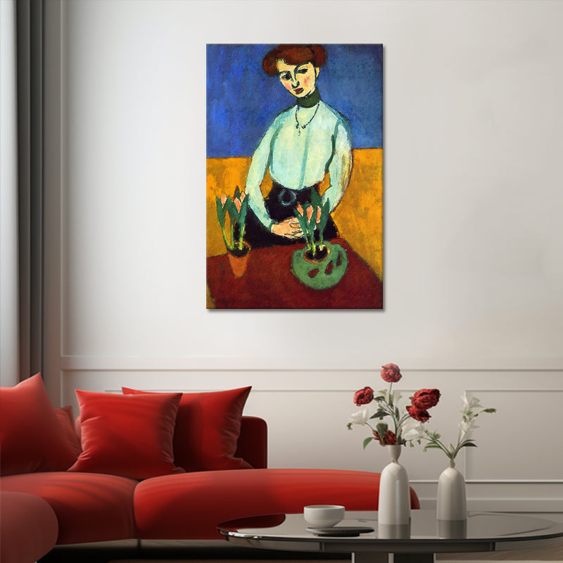 Junge Frau mit Tulpen – Henri Matisse
