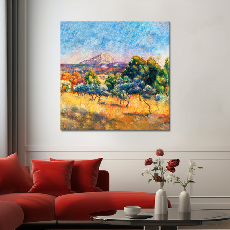 Montagne Sainte Victoire Paysage - Pierre-Auguste Renoir