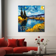 De Sterrennacht - Van Gogh (inspiratie)