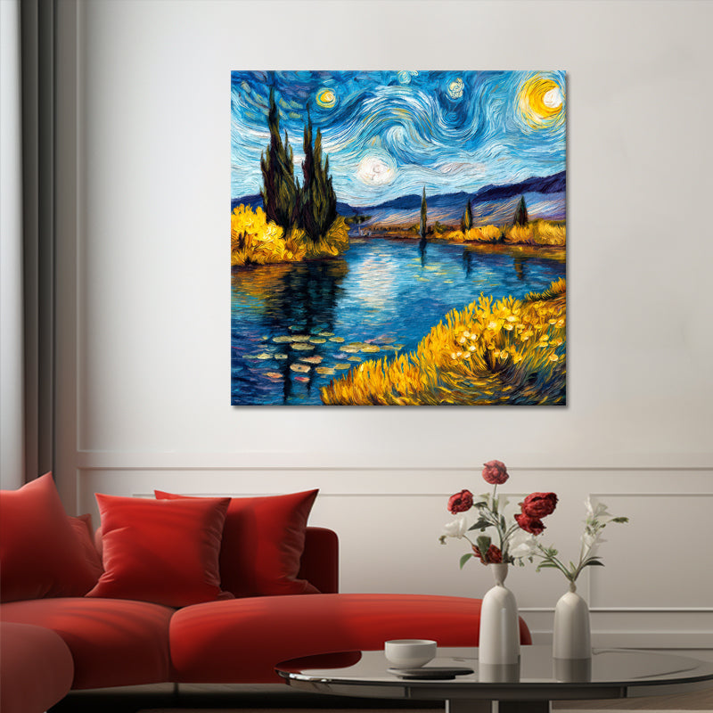 De Sterrennacht - Van Gogh (inspiratie)