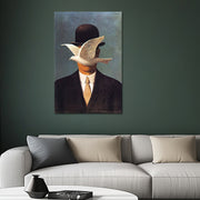 Mann mit Melone - René Magritte