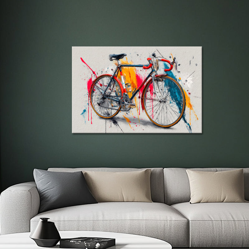 Oude Racefiets in Kleur