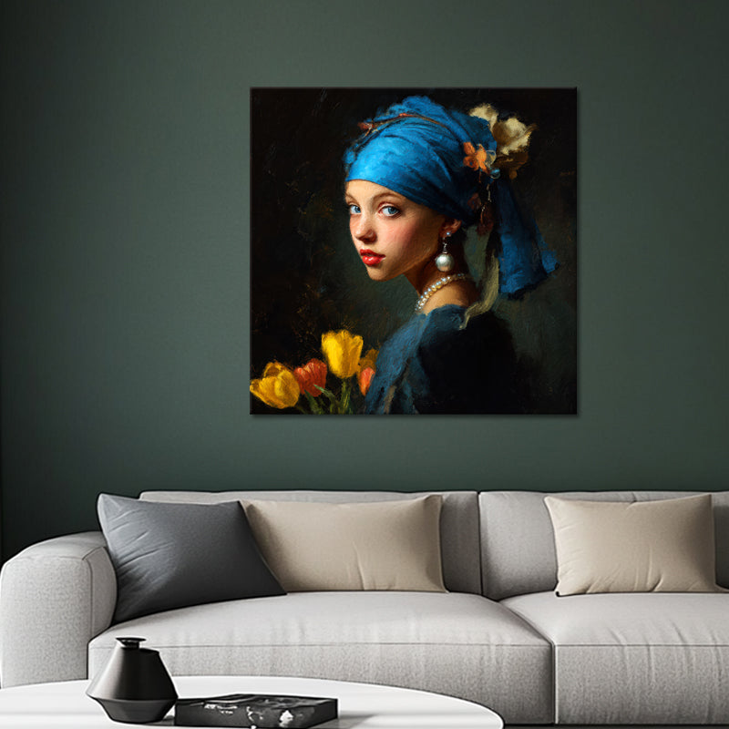 Mädchen mit dem Perlenohrring (Inspiration)