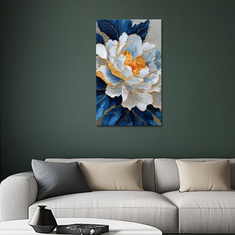 Expressieve Pioen Schilderij