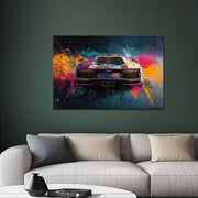 Lamborghini Aventador schilderij
